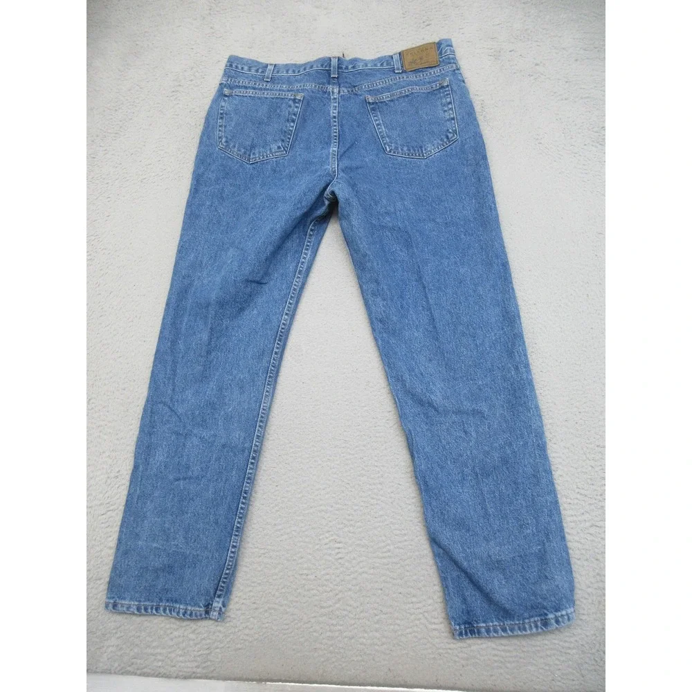 Vintage 1993 Arizona Jeans Mens 40x32 USA Made Light Wash Baggy Skater 90s Denim